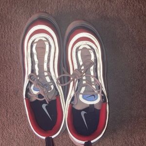 rarely used air max 97 sliver bullets/ 10.5